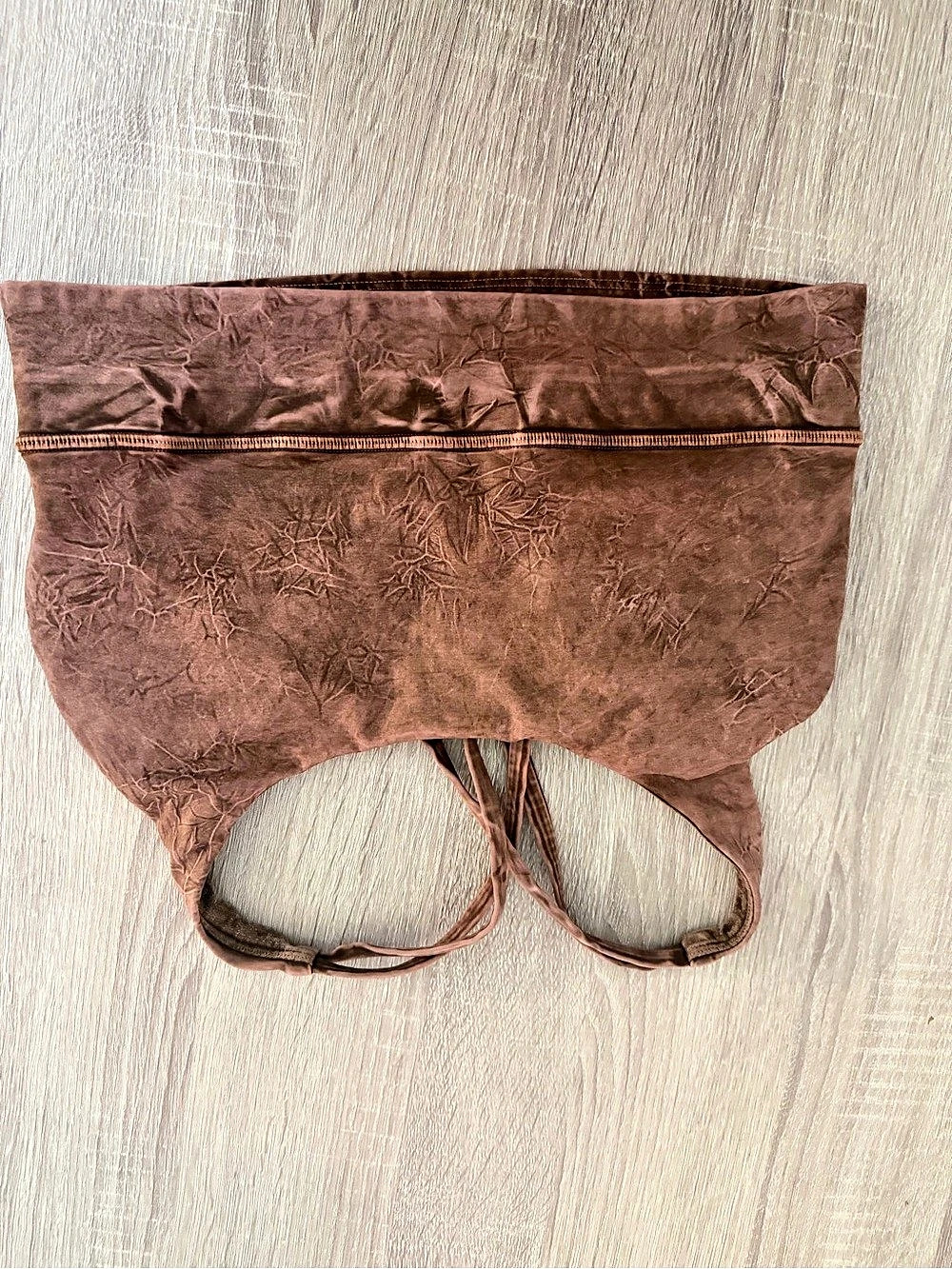 Lululemon Flow Y Bra Nulu *Wash Brown Hat